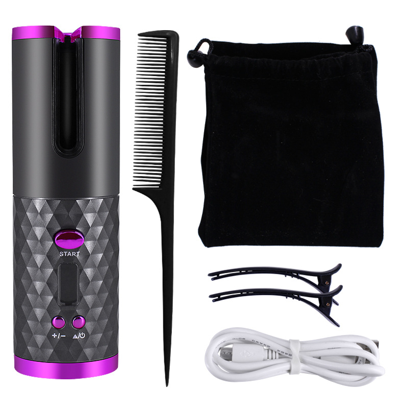 Rechargeable Automatic Hair Curler Women Portable